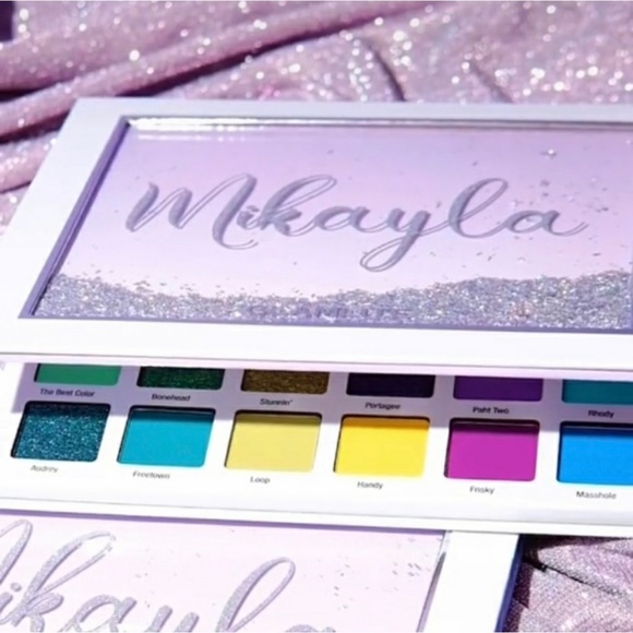 NEW IN BOX💜MIKAYLA X GLAMLITE PALETTE, LIMITED EDITION, SOLD OUT ON GLAMLITE! - Picture 12 of 12